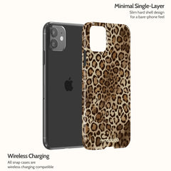 Amber Leopard - iPhone 11 Case