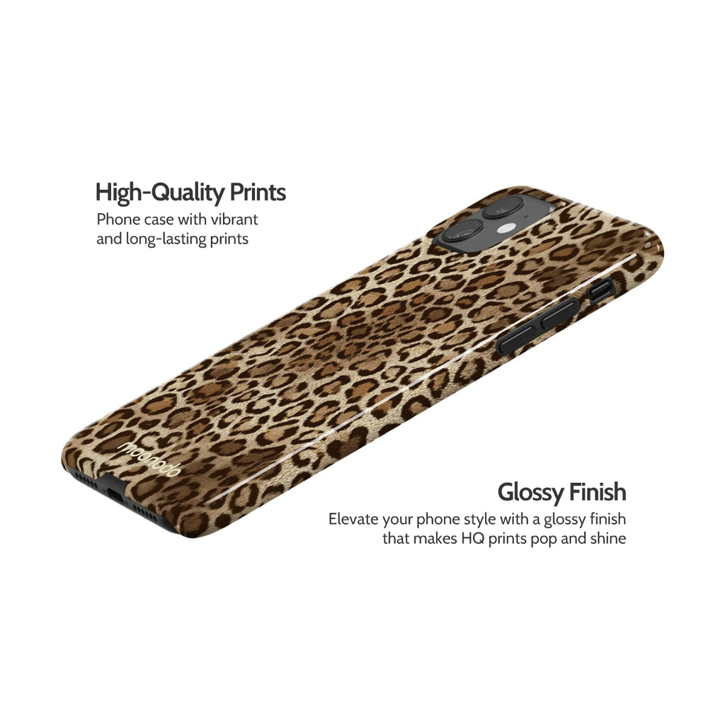Amber Leopard - iPhone 11 Case