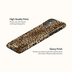 Amber Leopard - iPhone 11 Case