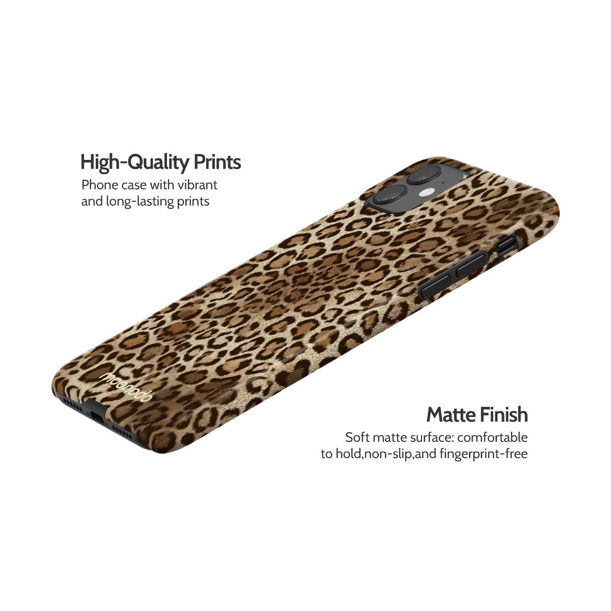 Amber Leopard - iPhone 11 Case