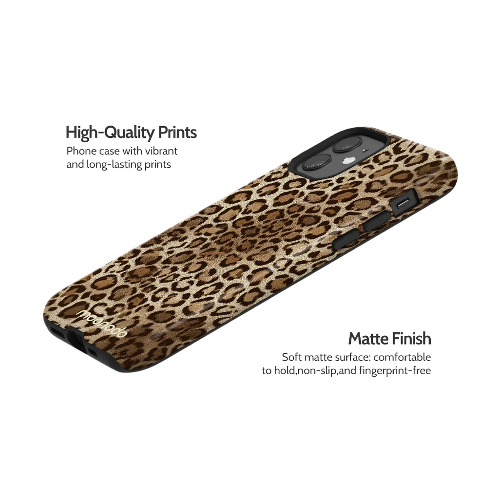 Amber Leopard - iPhone 12 Case