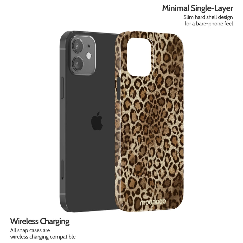 Amber Leopard - iPhone 12 Case