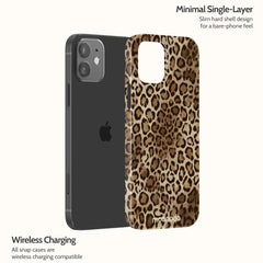 Amber Leopard - iPhone 12 Case