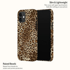 Amber Leopard - iPhone 12 Case