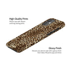Amber Leopard - iPhone 12 Case