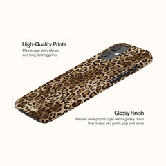 Amber Leopard - iPhone 12 Case