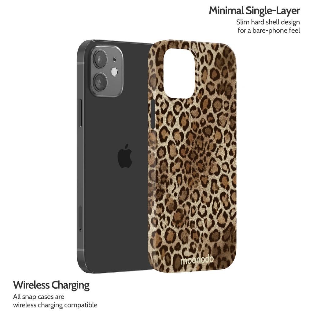 Amber Leopard - iPhone 12 Case