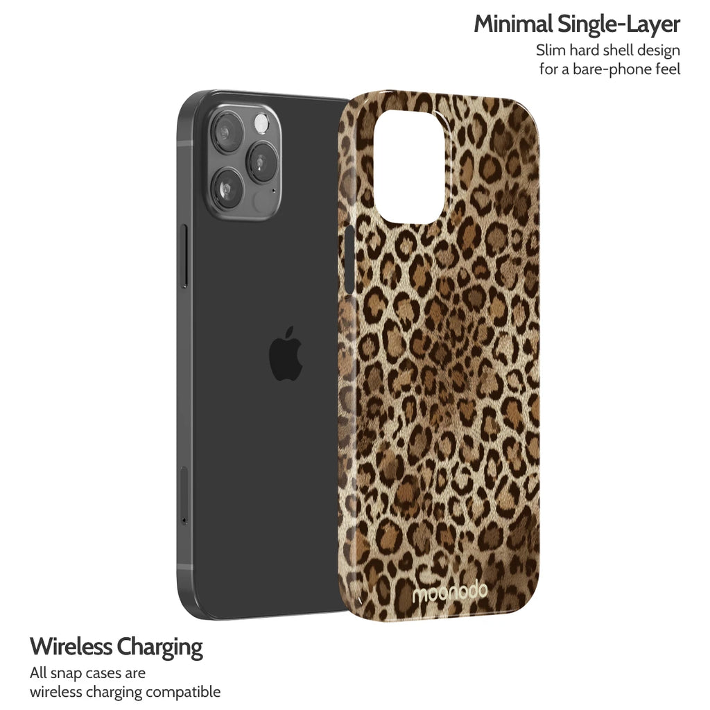 Amber Leopard - iPhone 12 Pro Case