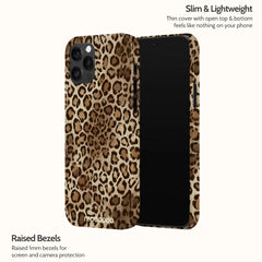 Amber Leopard - iPhone 12 Pro Case