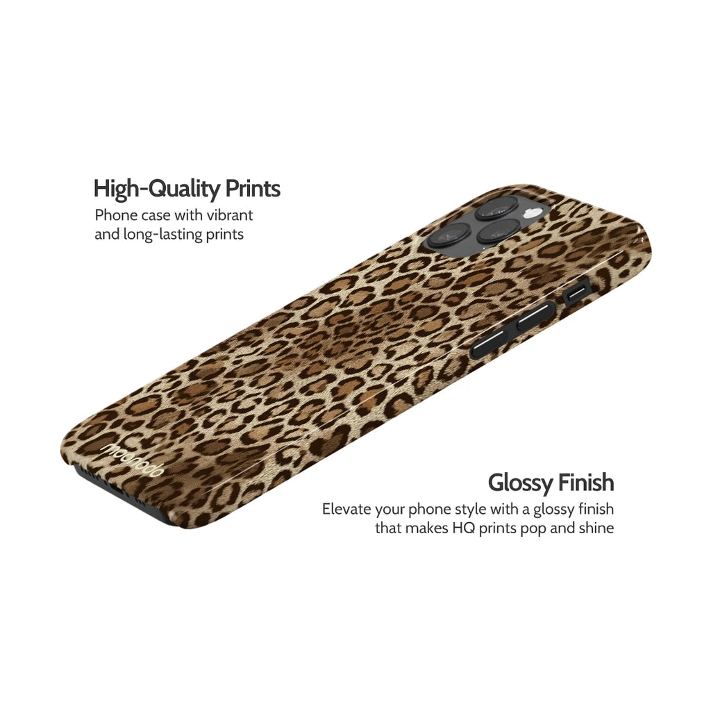 Amber Leopard - iPhone 12 Pro Case