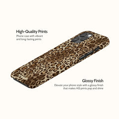 Amber Leopard - iPhone 12 Pro Case