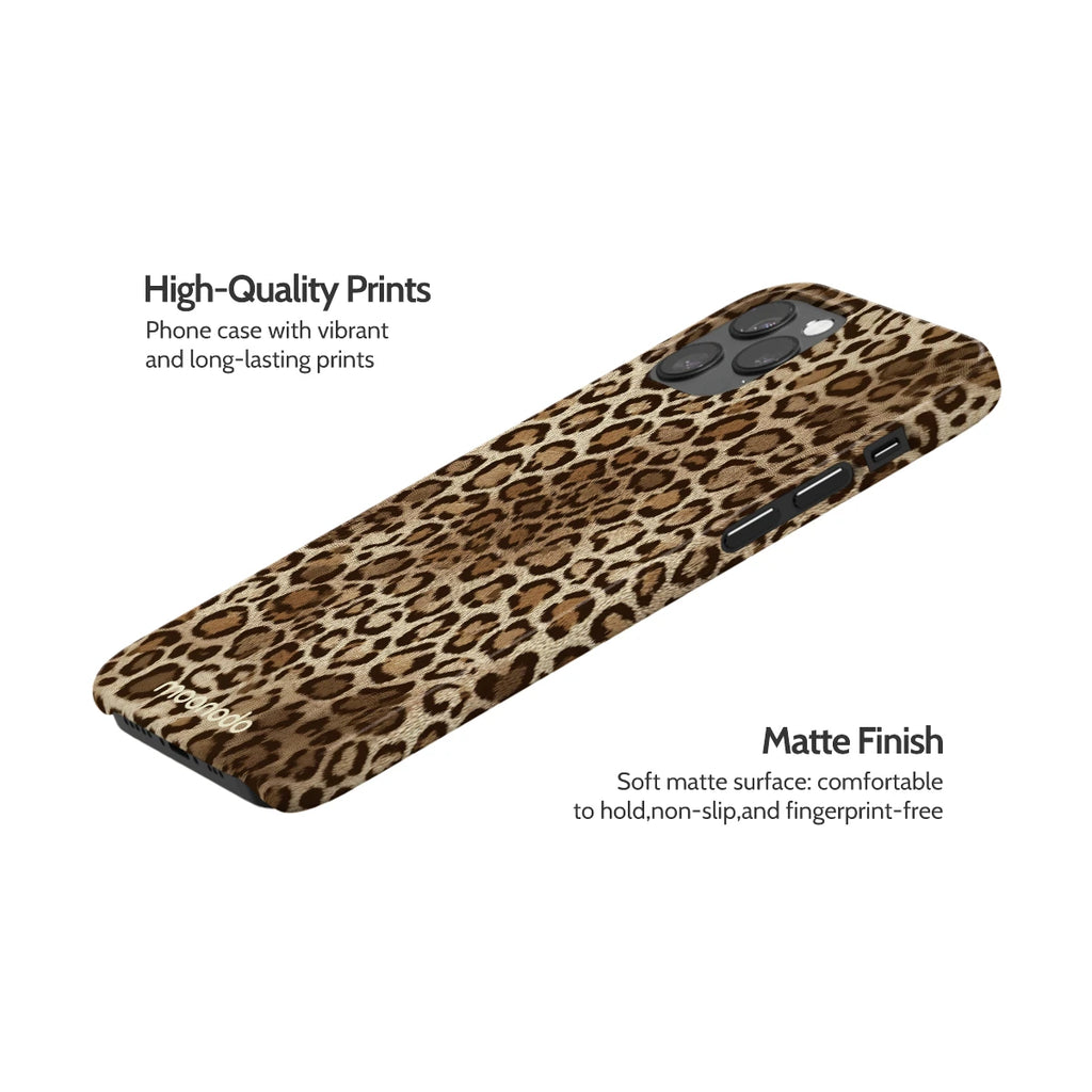 Amber Leopard - iPhone 12 Pro Case