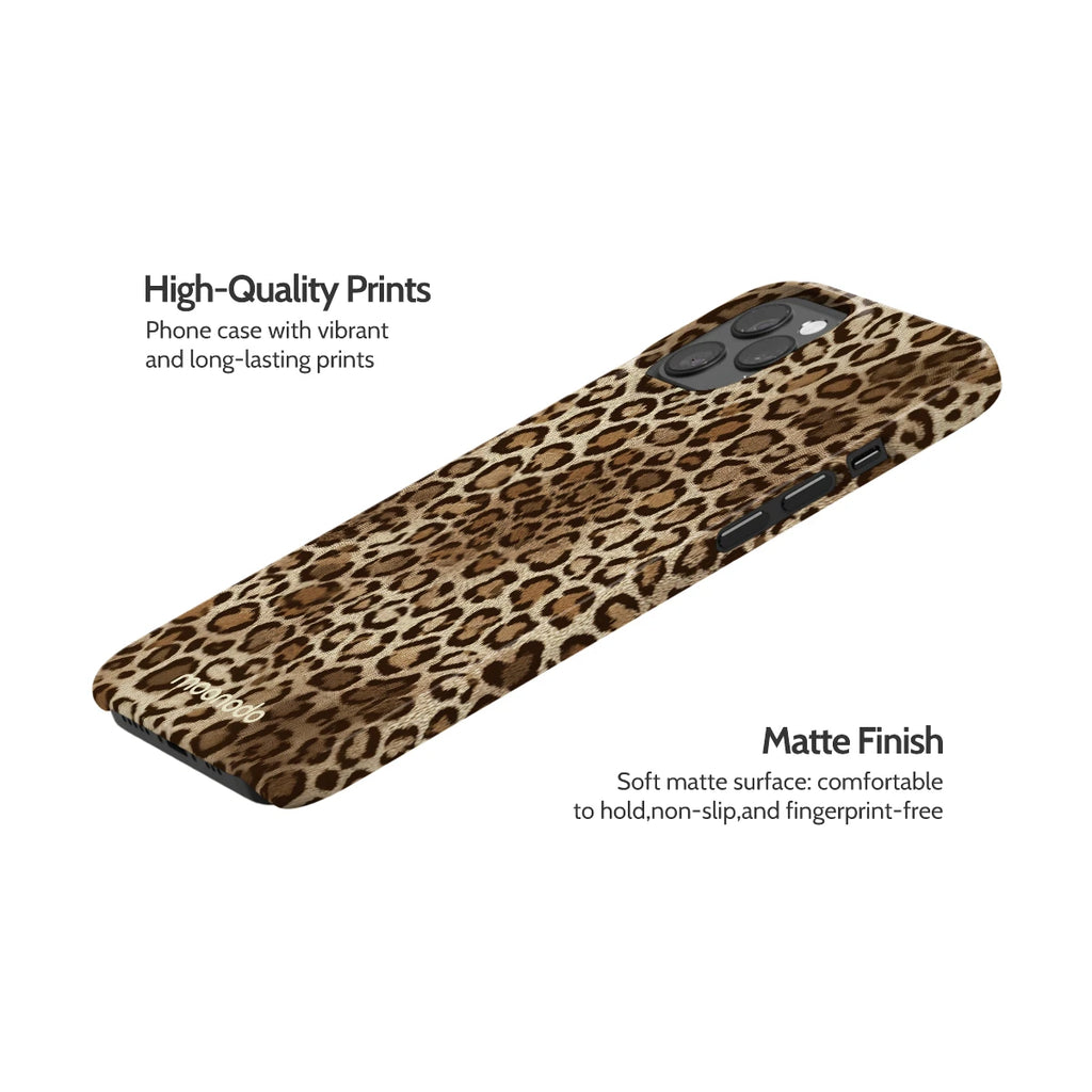 Amber Leopard - iPhone 12 Pro Max Case