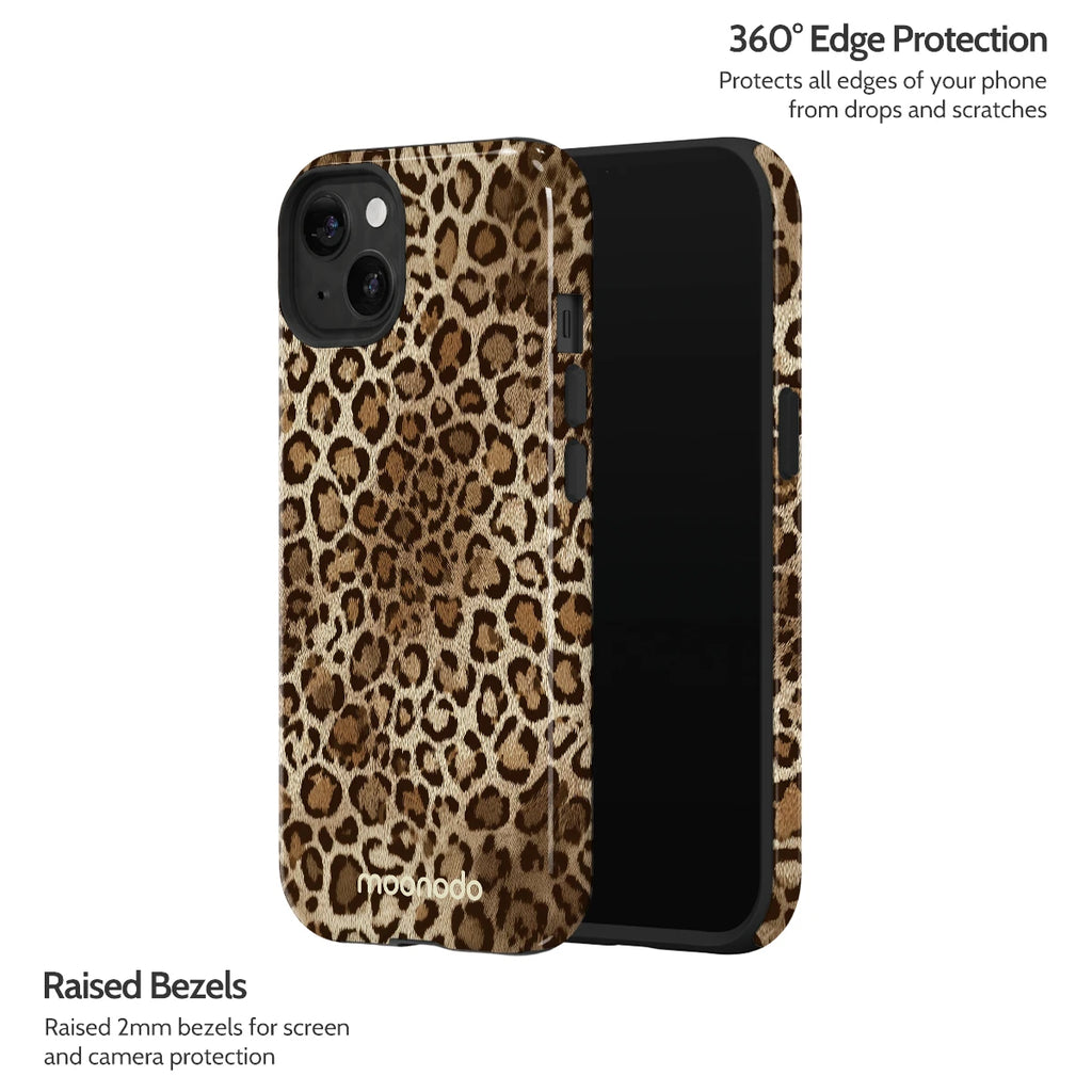 Amber Leopard - iPhone 13 Case