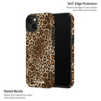 Amber Leopard - iPhone 13 Case