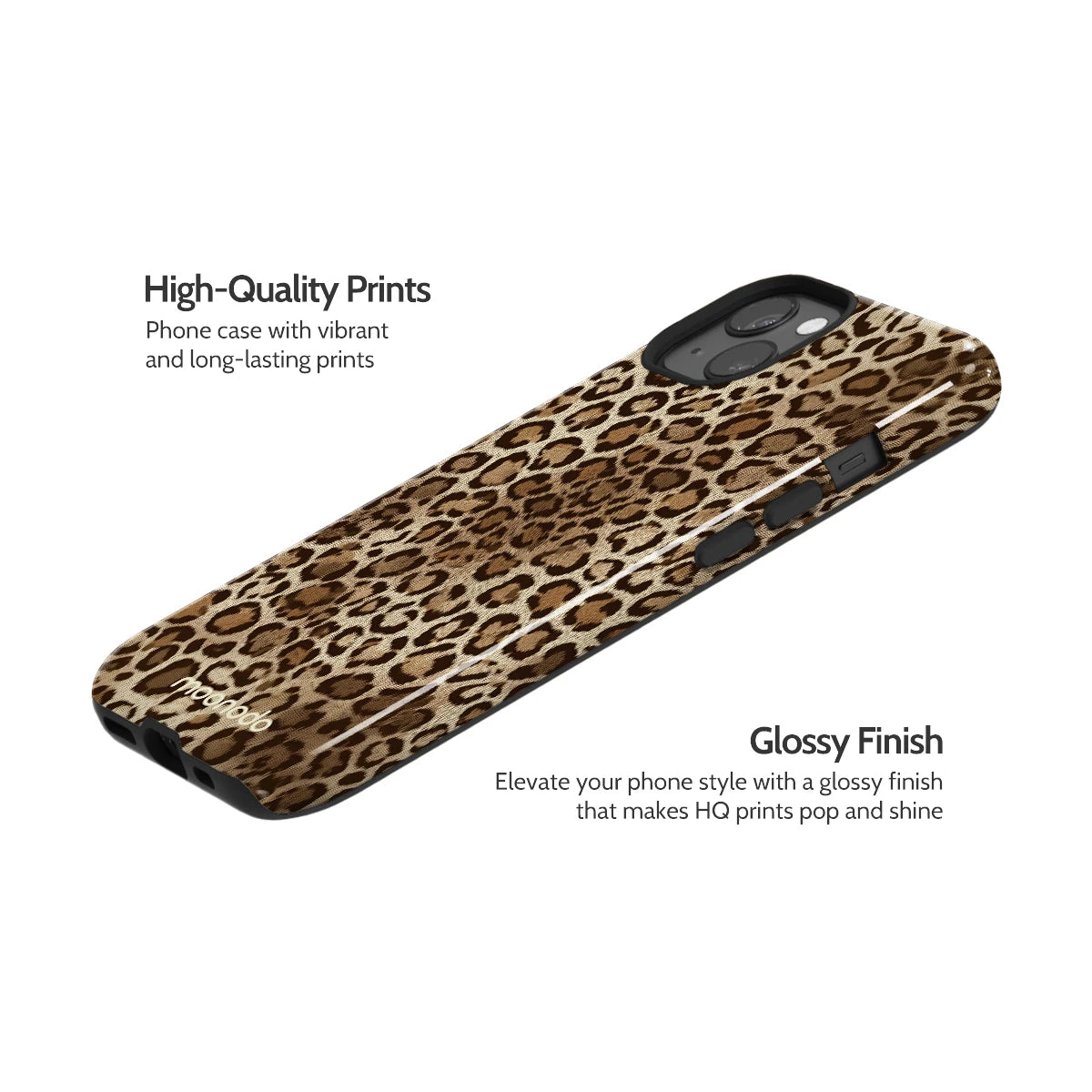 Amber Leopard - iPhone 13 Case