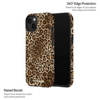Amber Leopard - iPhone 13 Case