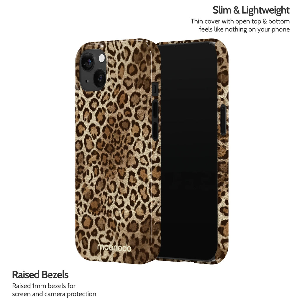 Amber Leopard - iPhone 13 Case
