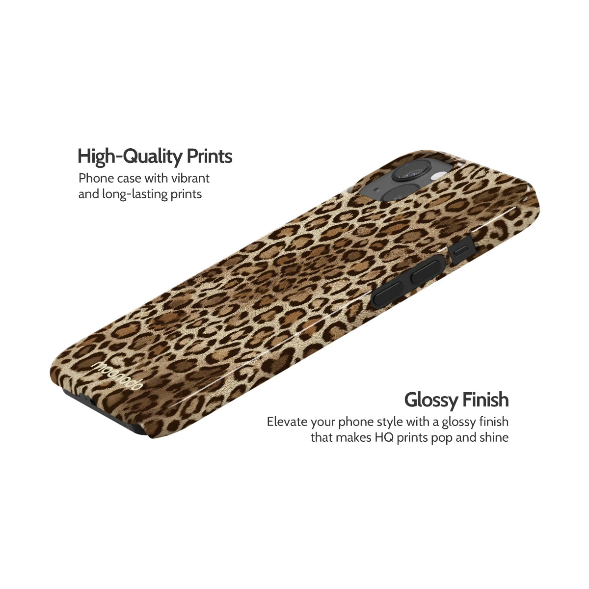 Amber Leopard - iPhone 13 Case
