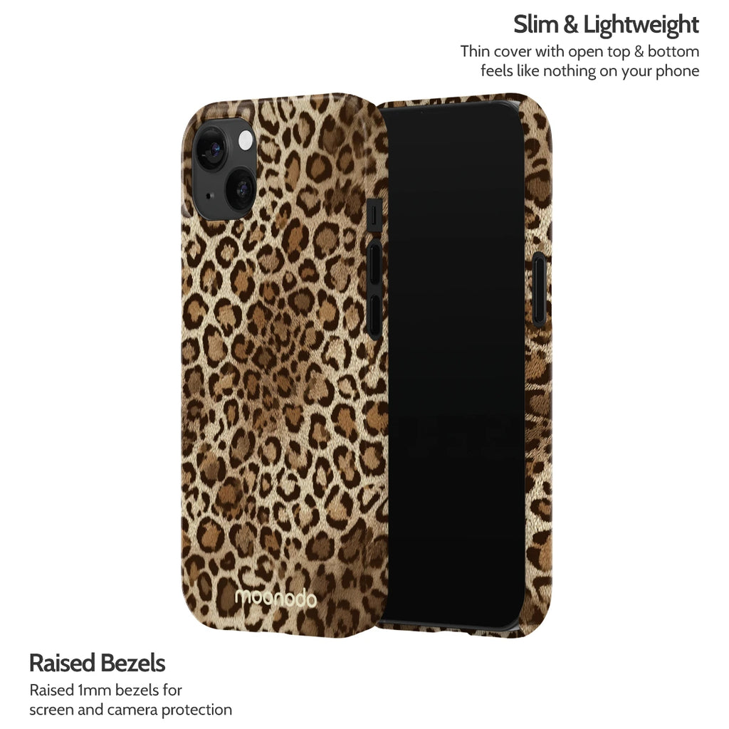 Amber Leopard - iPhone 13 Case
