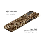 Amber Leopard - iPhone 13 Case