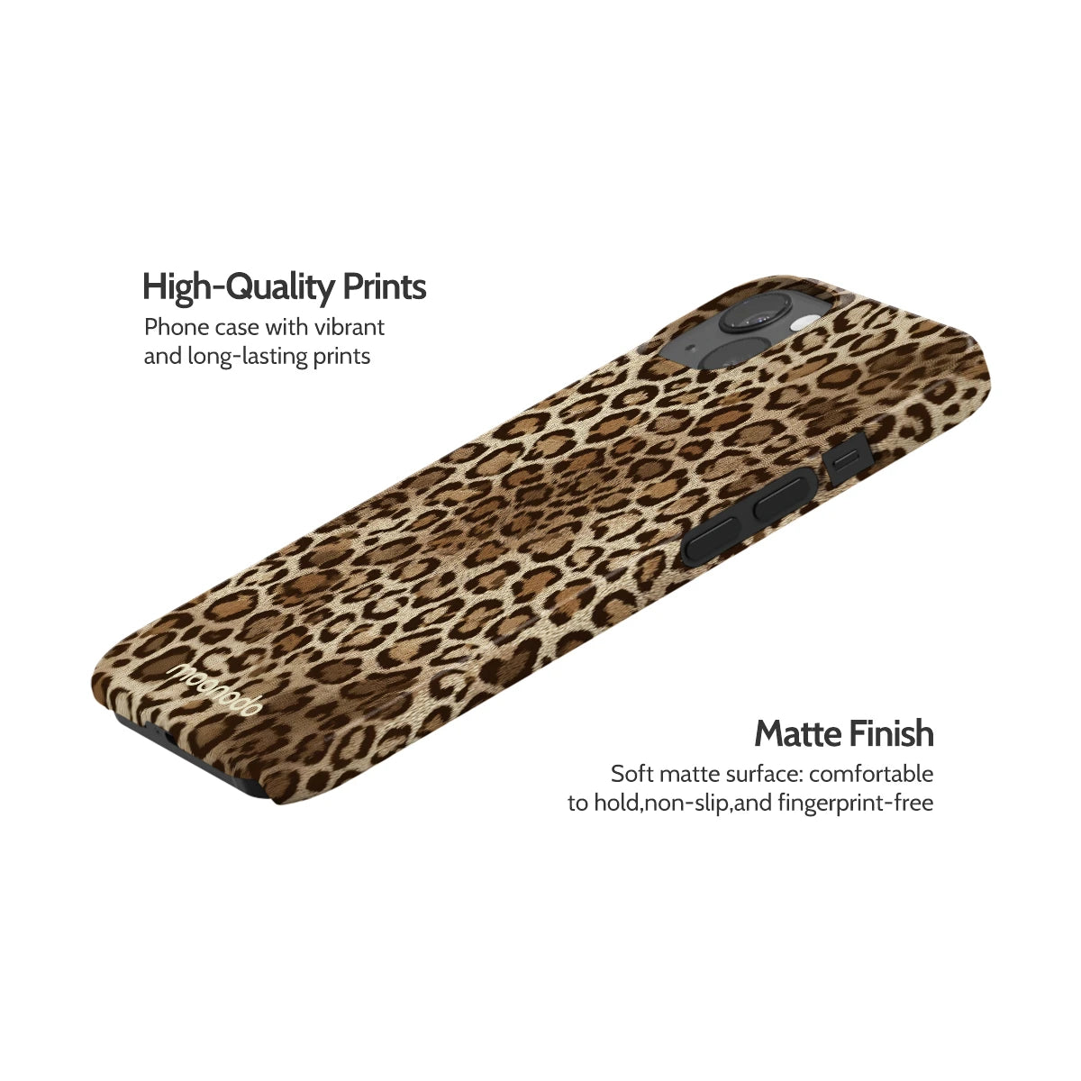 Amber Leopard - iPhone 13 Case