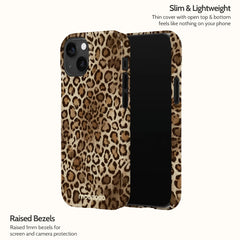 Amber Leopard - iPhone 13 Mini Case