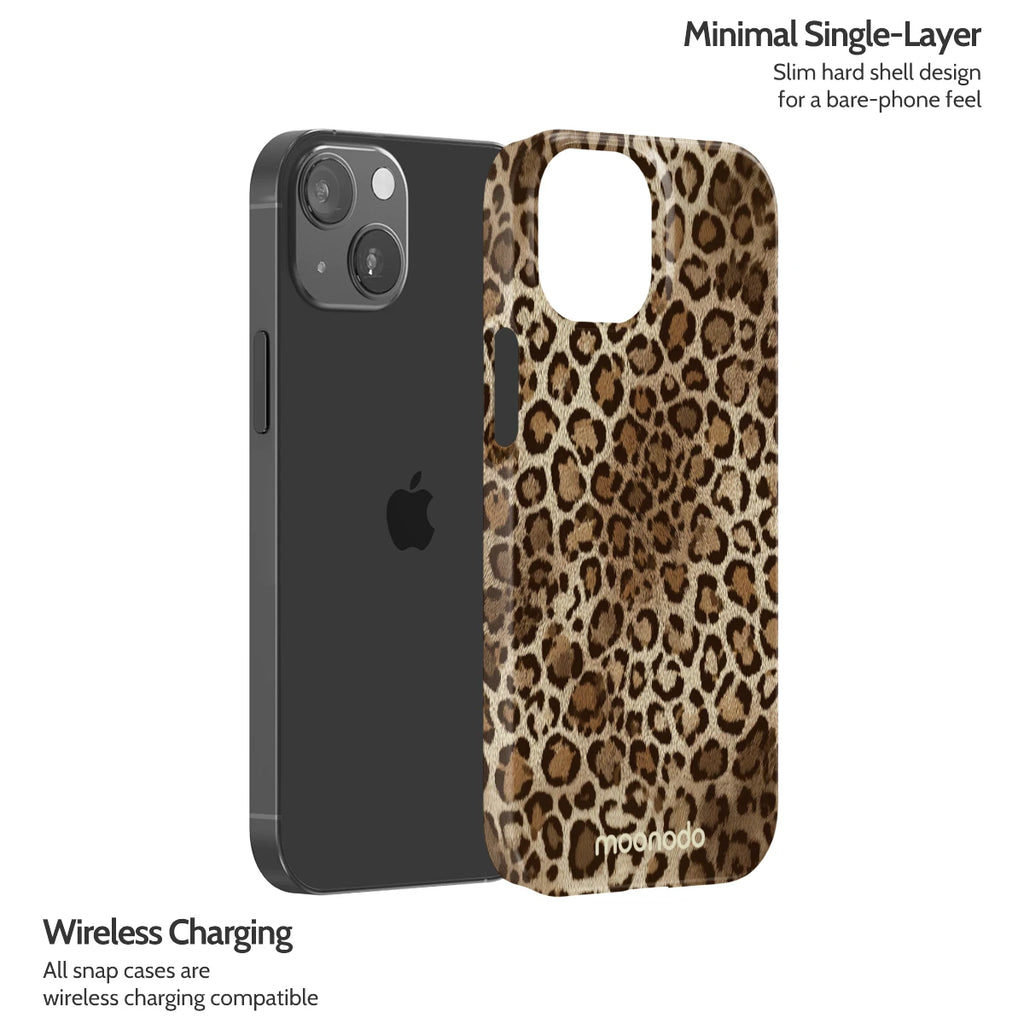 Amber Leopard - iPhone 13 Mini Case