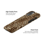 Amber Leopard - iPhone 13 Mini Case