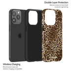 Amber Leopard - iPhone 13 Pro Case