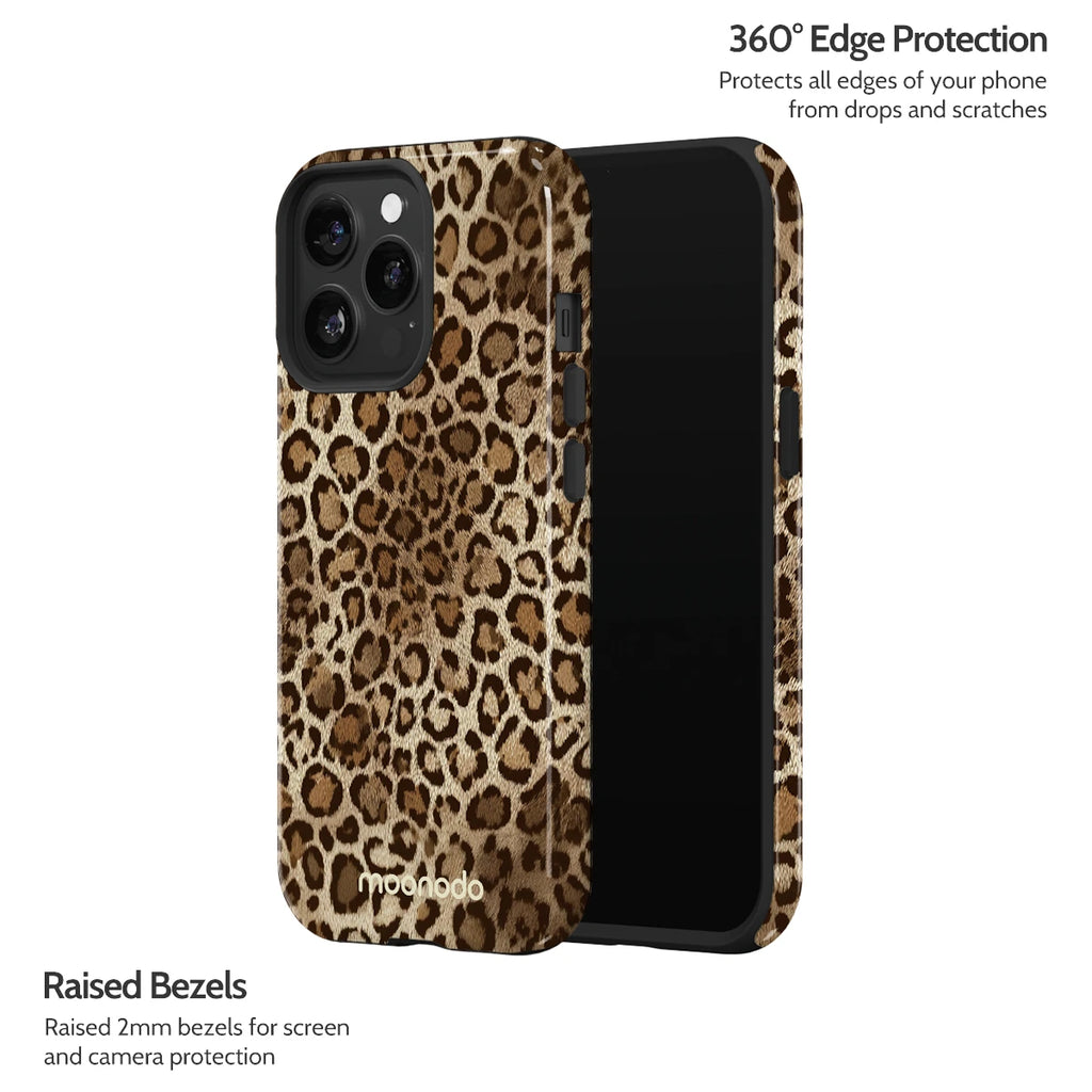 Amber Leopard - iPhone 13 Pro Case
