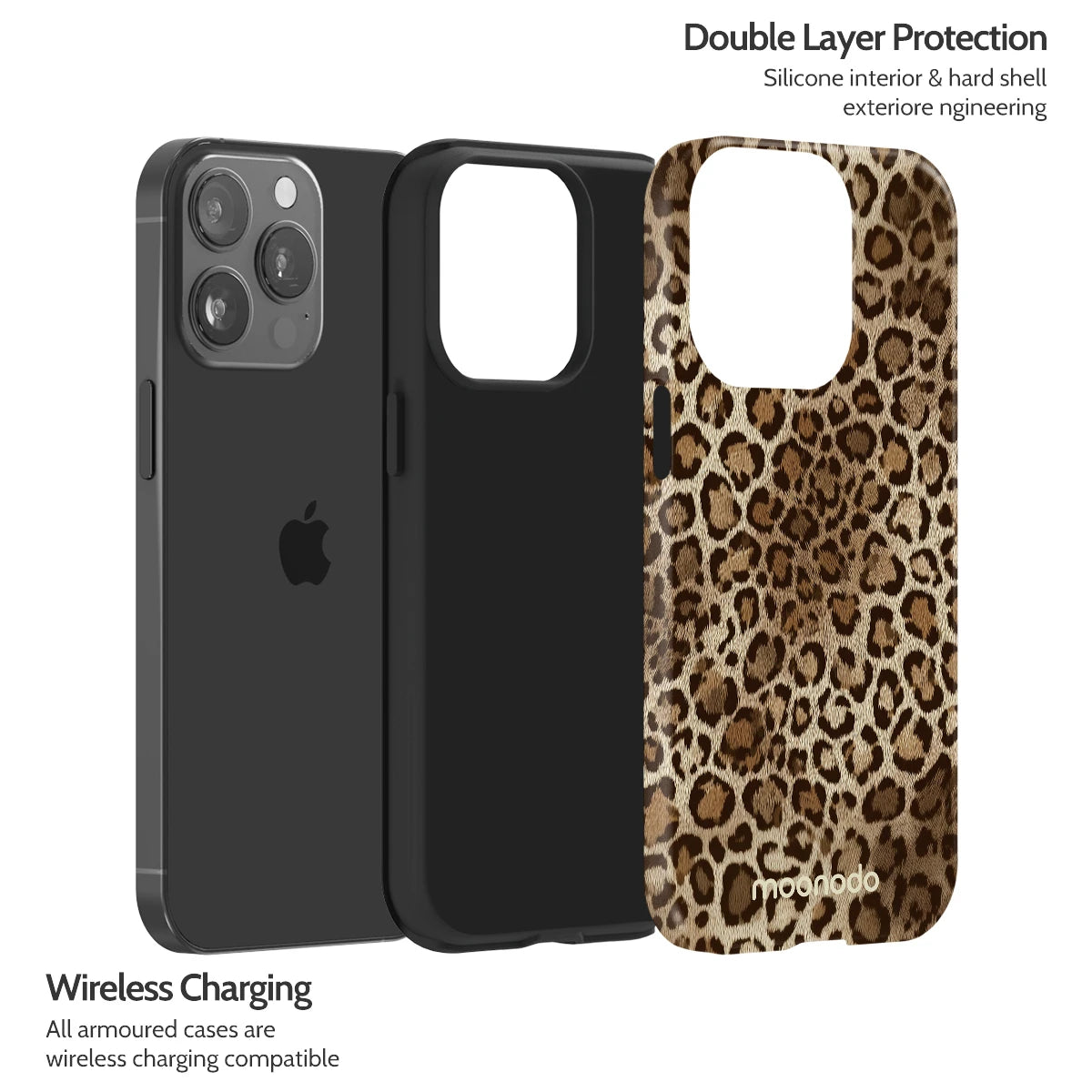 Amber Leopard - iPhone 13 Pro Case