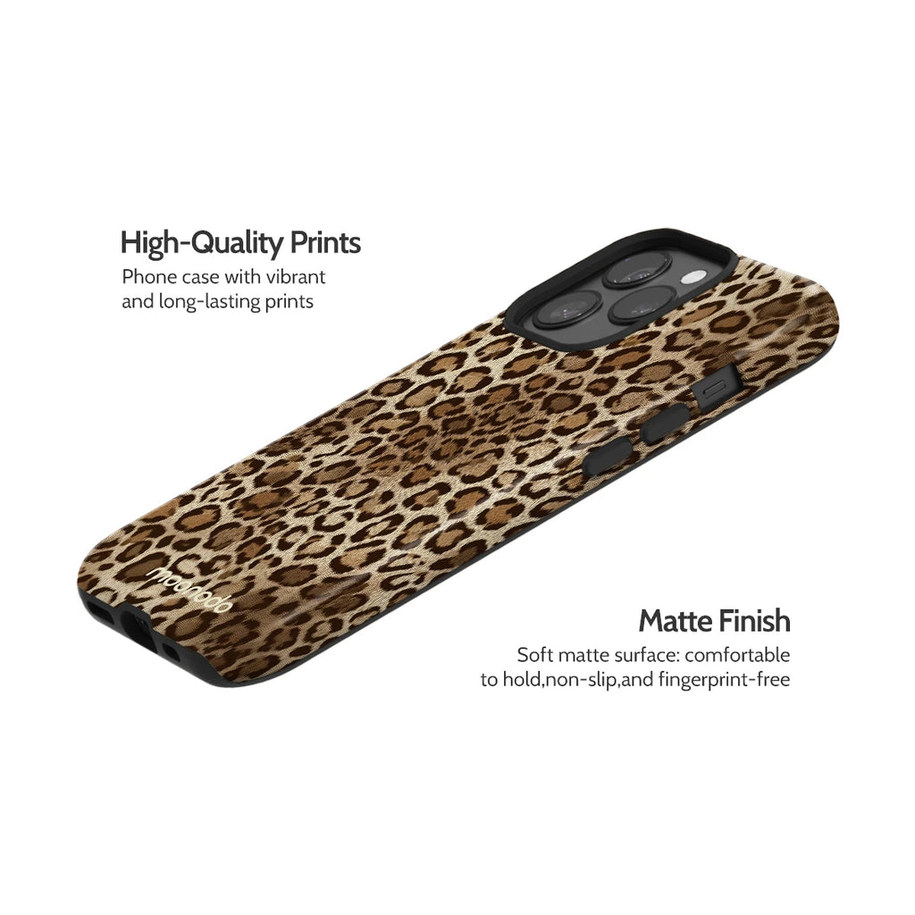 Amber Leopard - iPhone 13 Pro Case