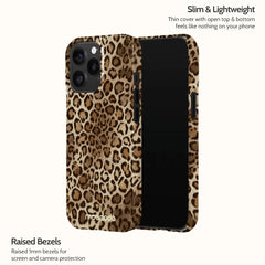 Amber Leopard - iPhone 13 Pro Case