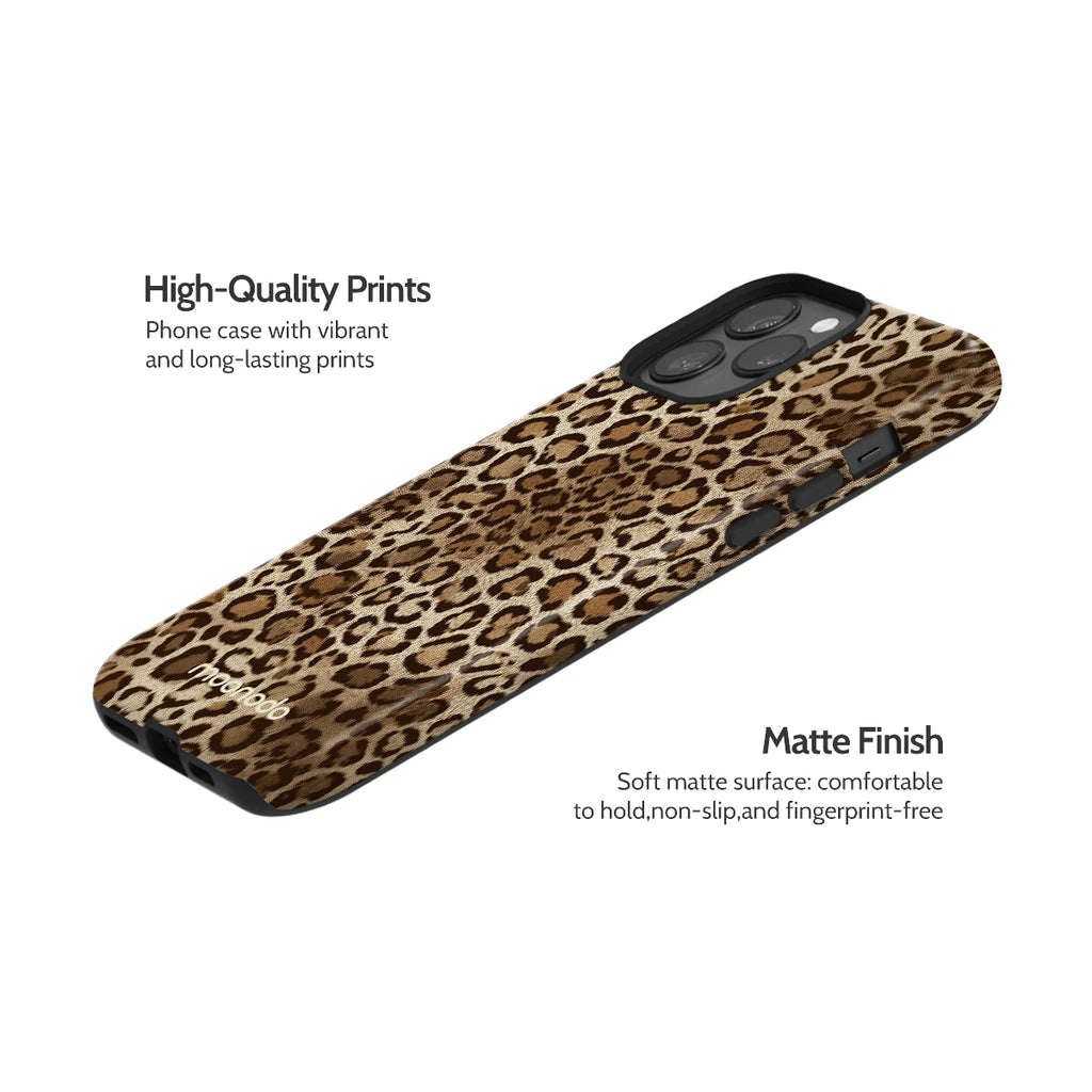 Amber Leopard - iPhone 13 Pro Max Case