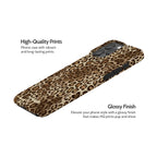 Amber Leopard - iPhone 13 Pro Max Case
