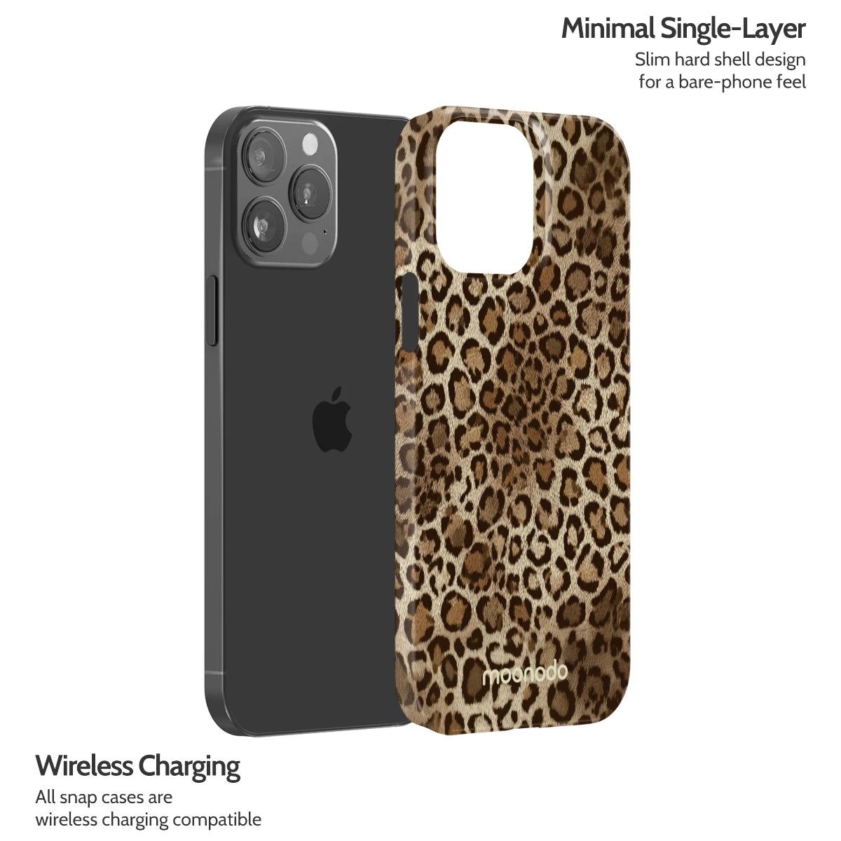 Amber Leopard - iPhone 13 Pro Max Case