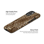Amber Leopard - iPhone 14 Case