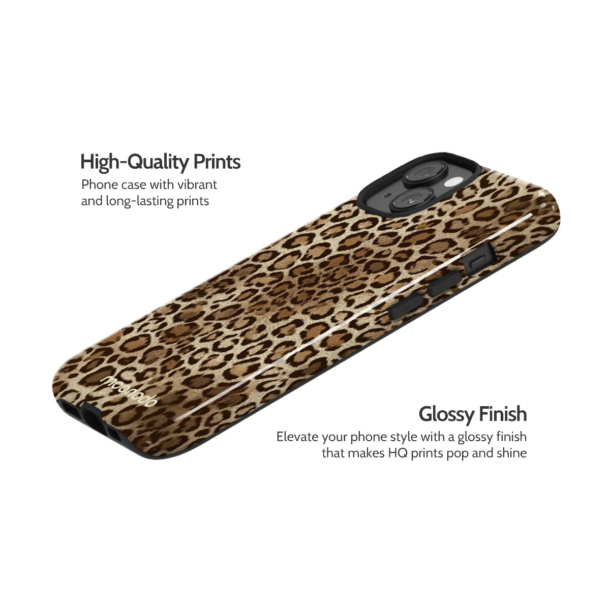 Amber Leopard - iPhone 14 Case