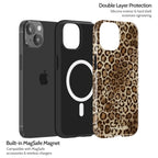 Amber Leopard - iPhone 14 Case
