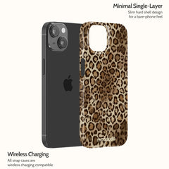 Amber Leopard - iPhone 14 Case