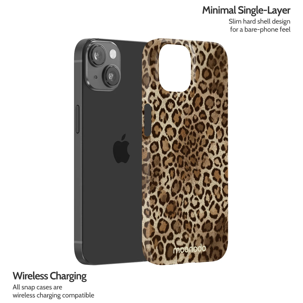 Amber Leopard - iPhone 14 Case