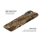 Amber Leopard - iPhone 14 Case