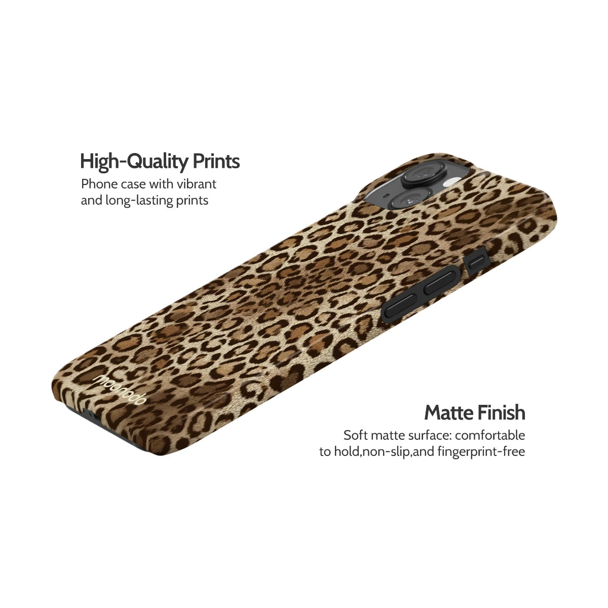 Amber Leopard - iPhone 14 Case