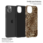 Amber Leopard - iPhone 14 Plus Case