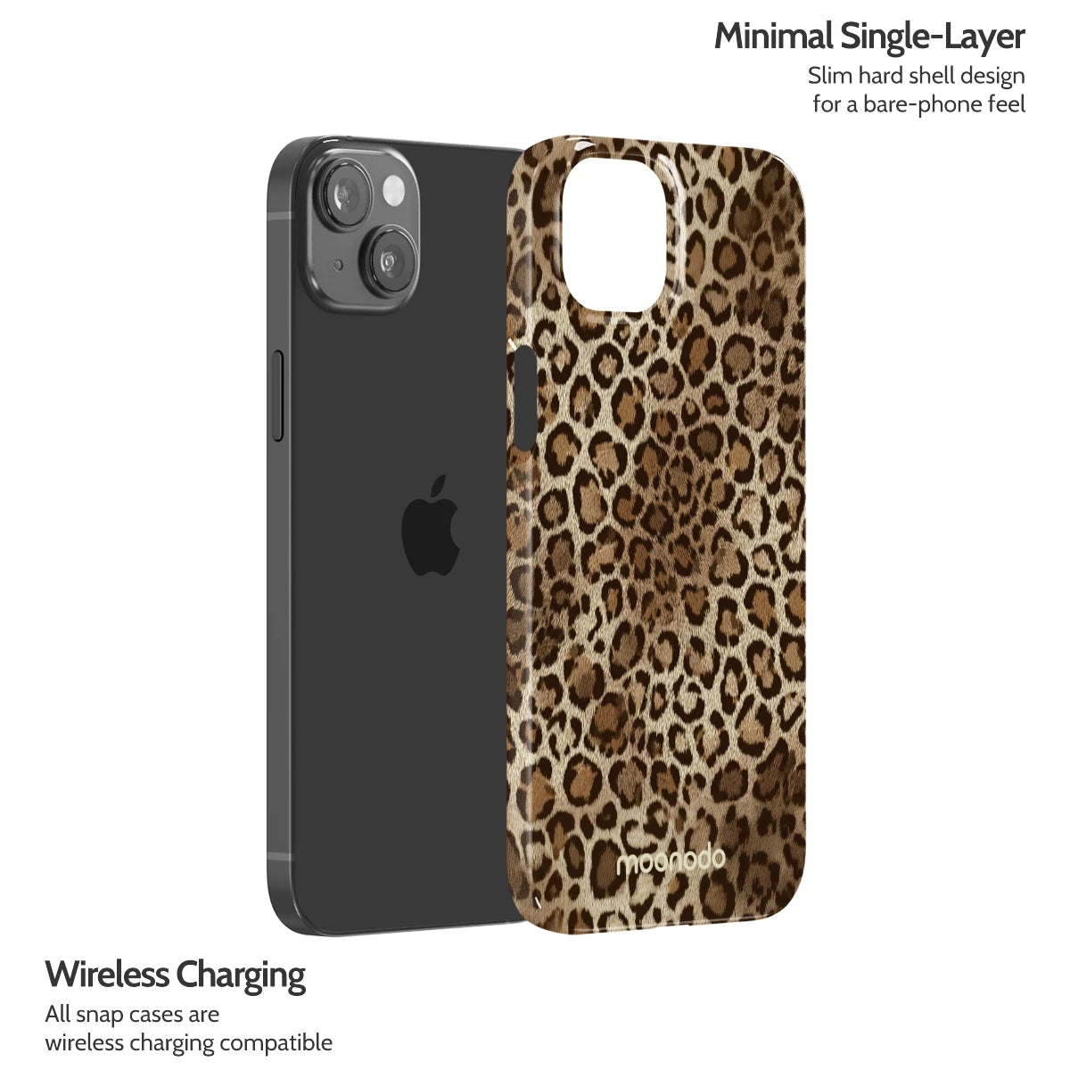 Amber Leopard - iPhone 14 Plus Case