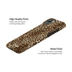 Amber Leopard - iPhone 14 Plus Case