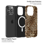 Amber Leopard - iPhone 14 Pro Case