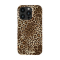 Amber Leopard - iPhone 14 Pro Case