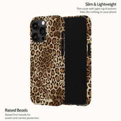 Amber Leopard - iPhone 14 Pro Case